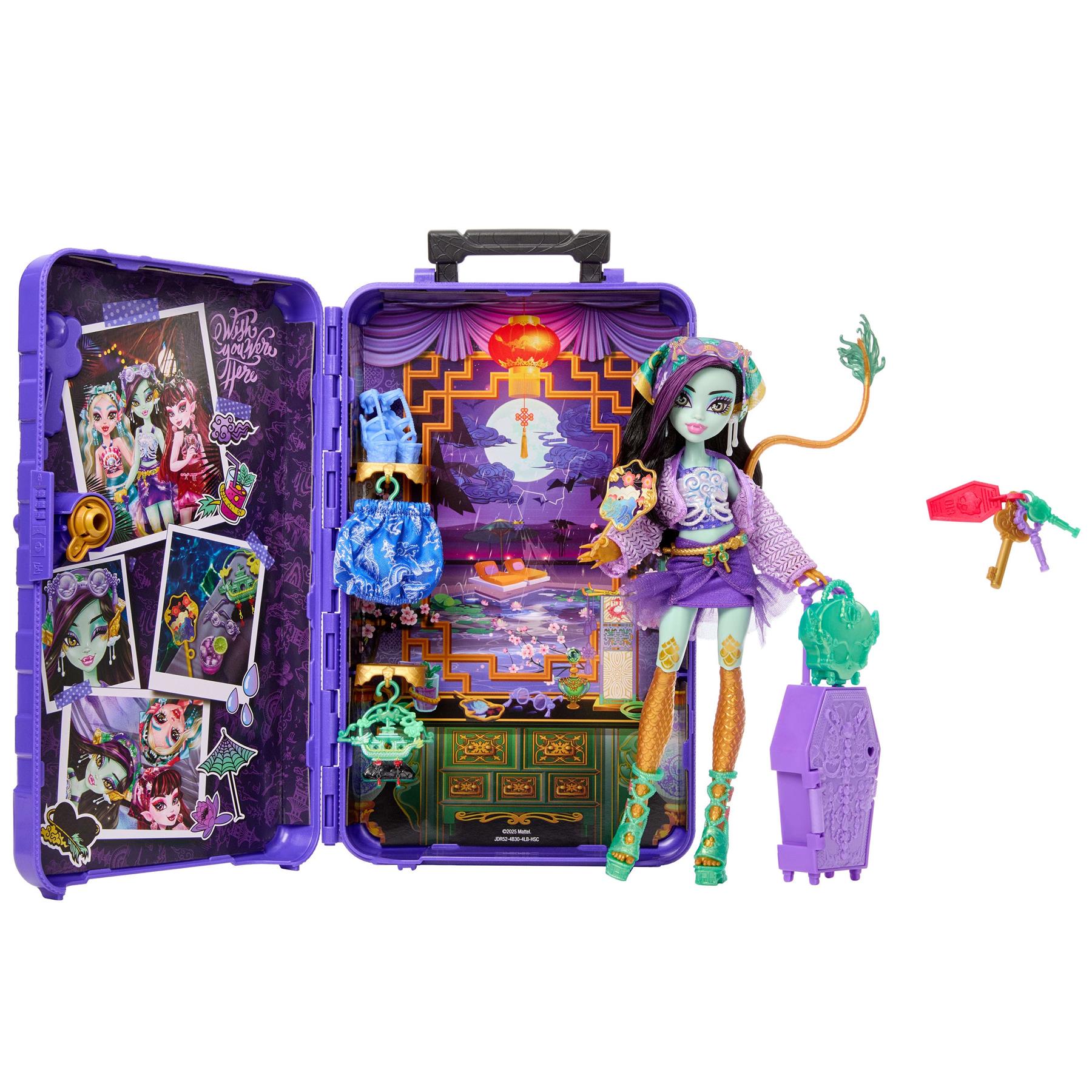 Monster High Skulltimate Secrets Gore-geous Oasis Doll - Jinafire Long