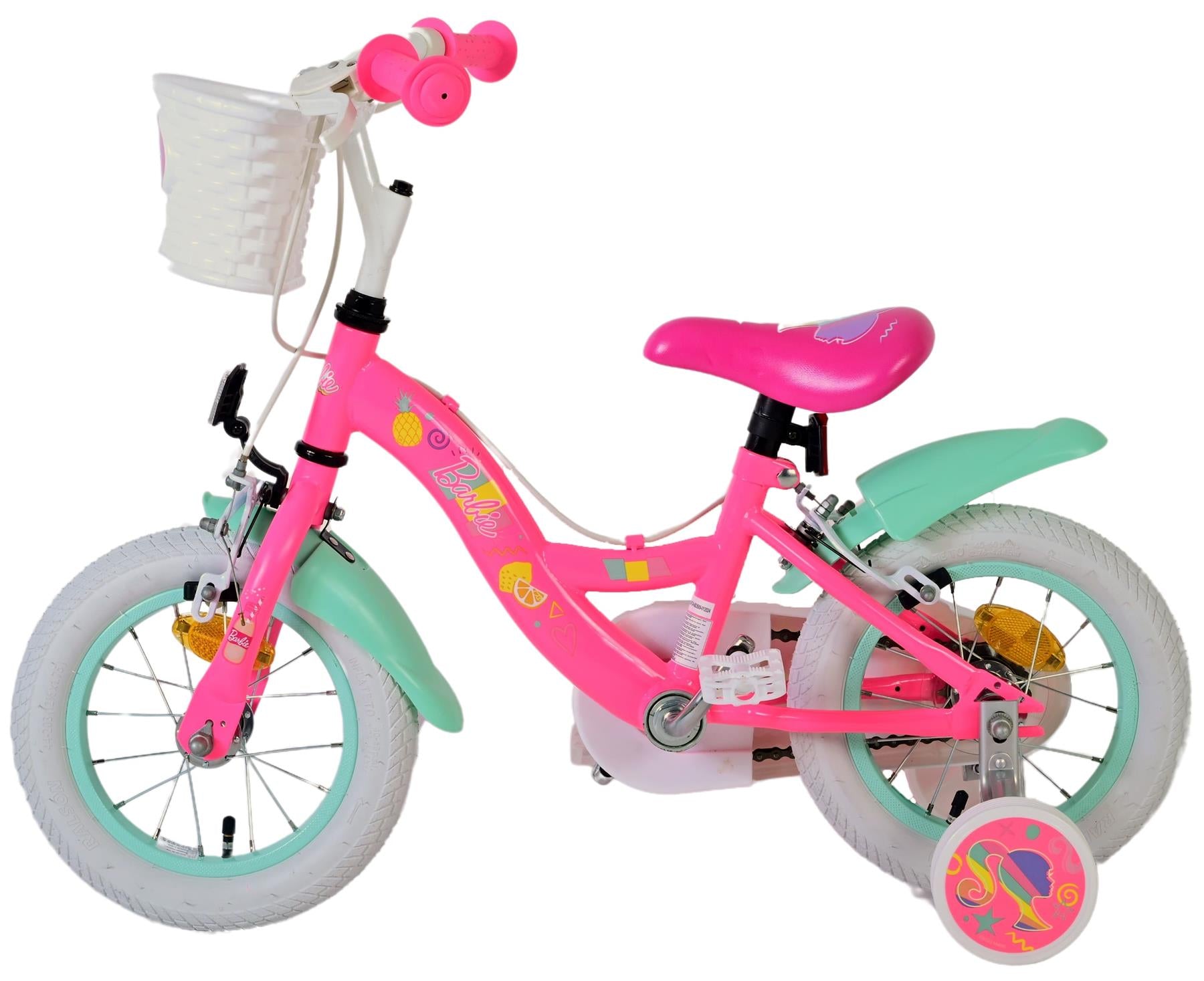 Barbie Children's 12 Inch Bike - Pink