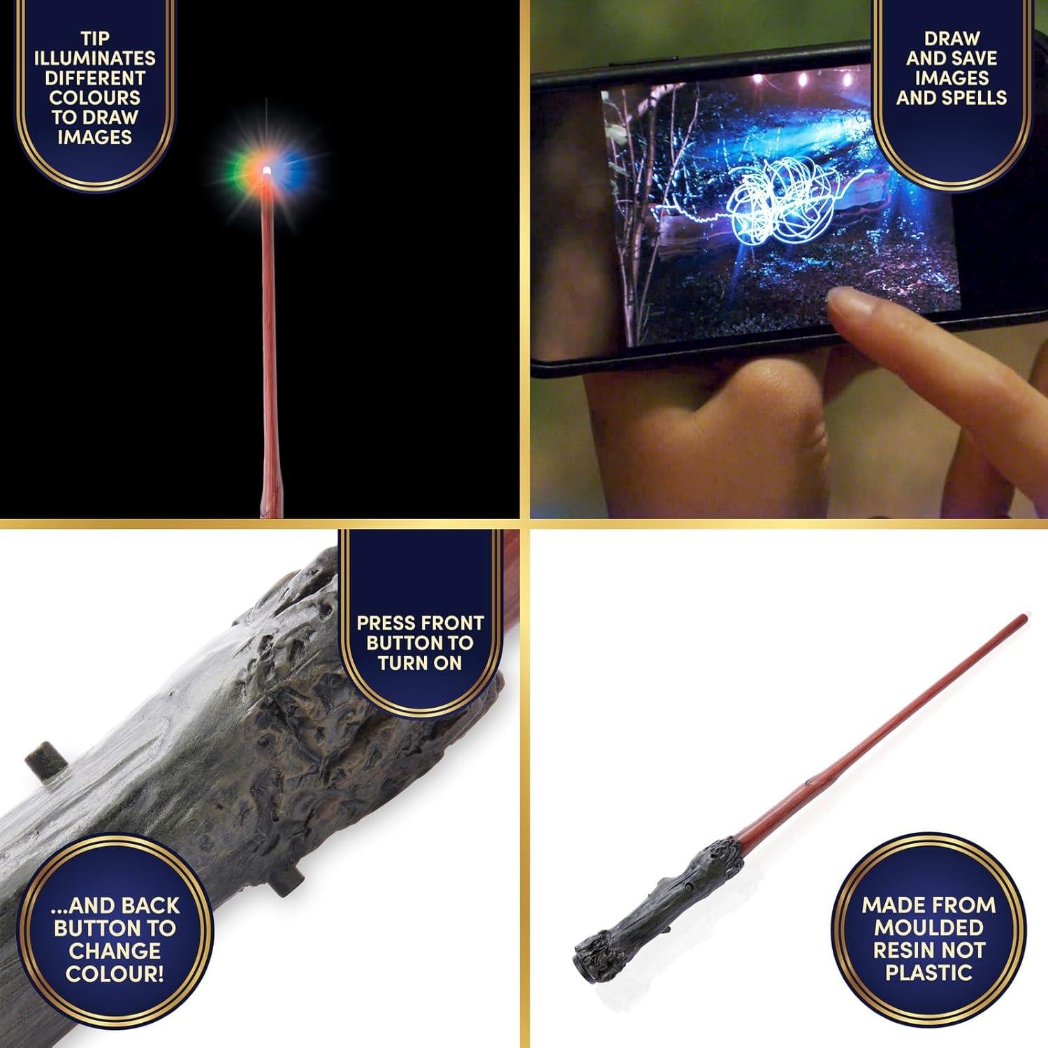 Harry Potter Deluxe Lumos Light Up Magic Wand - Harry Potter