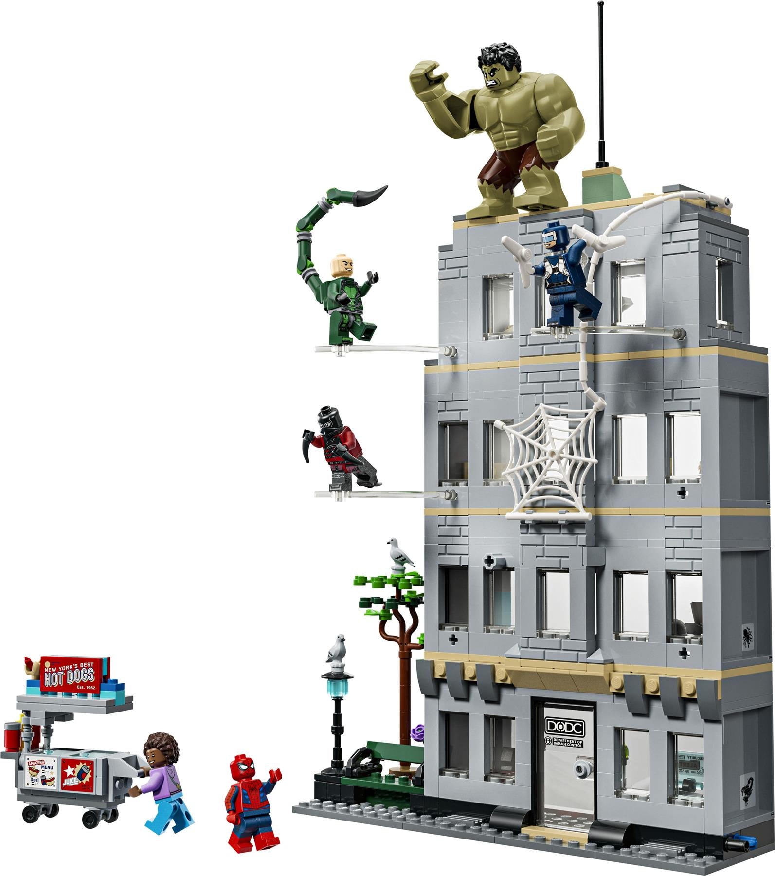 LEGO Marvel Spider-Man vs. Hulk Epic Clash 76350