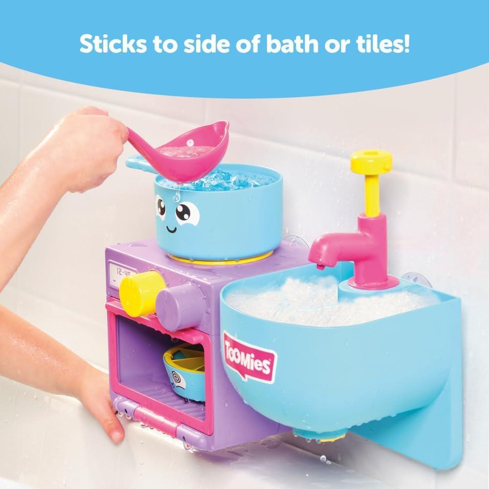 Toomies Bubble & Bake Bathtime Kitchen Bath Toy