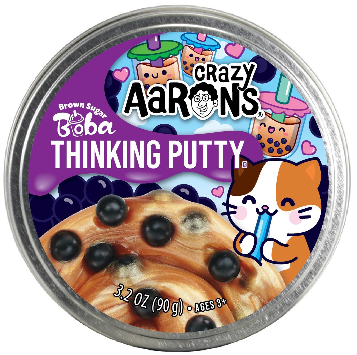 Crazy Aaron's Thinking Putty Trendsetters Brown Sugar Boba