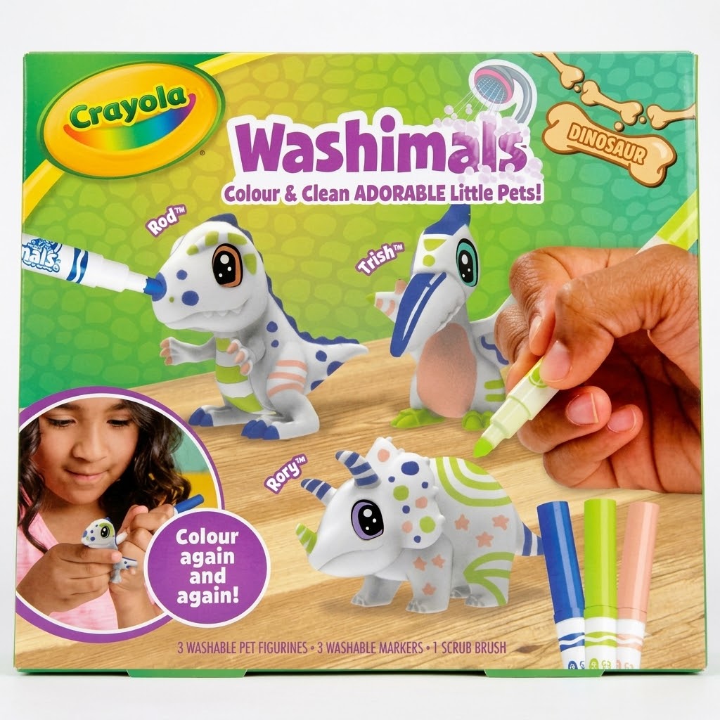 Crayola Washimals Triple Pack Playset