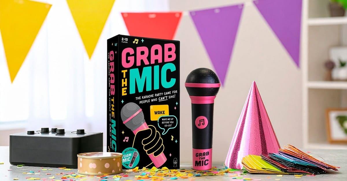 Grab The Mic Karaoke Card Game