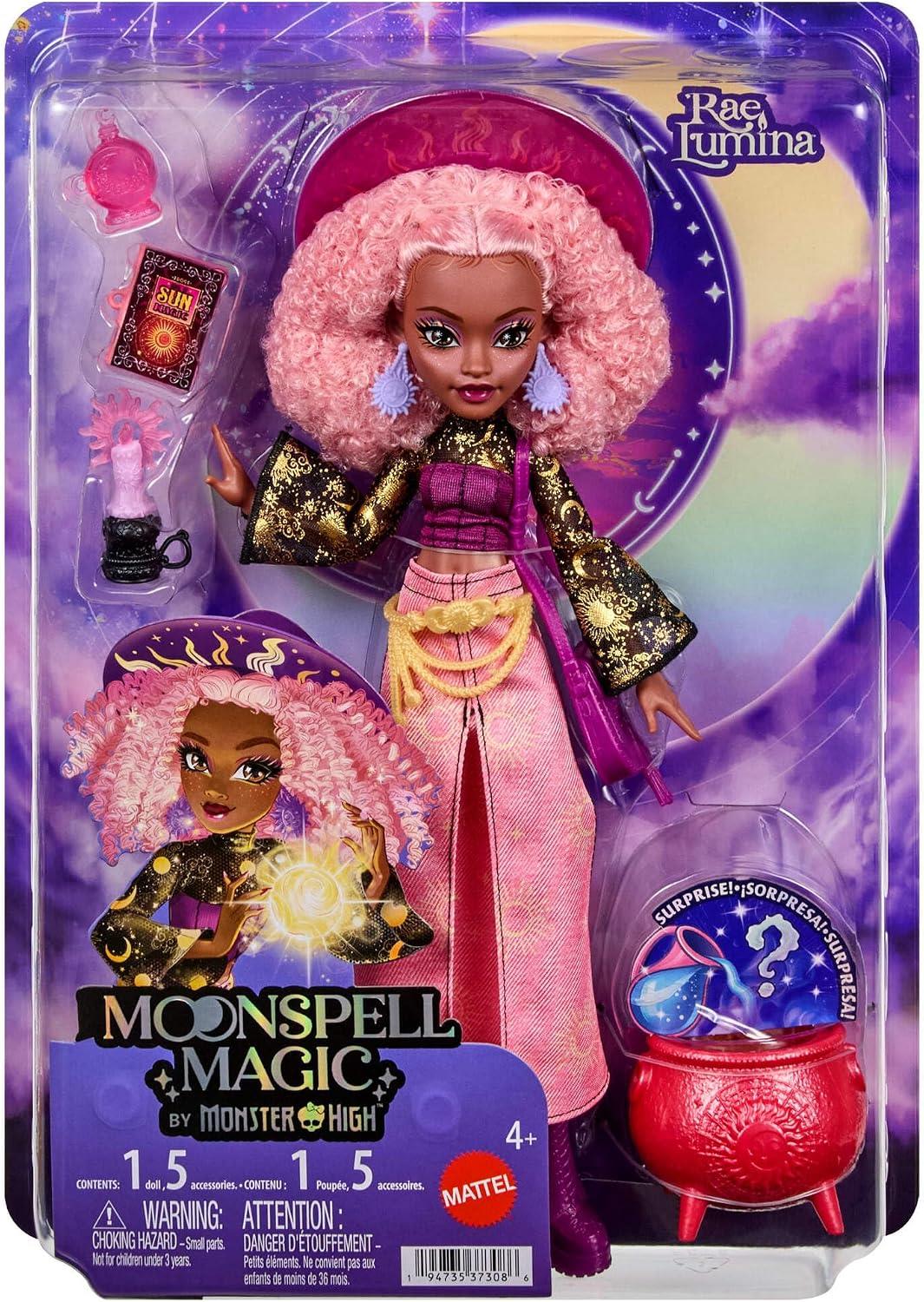 Moonspell Magic By Monster High Doll - Rae Lumina