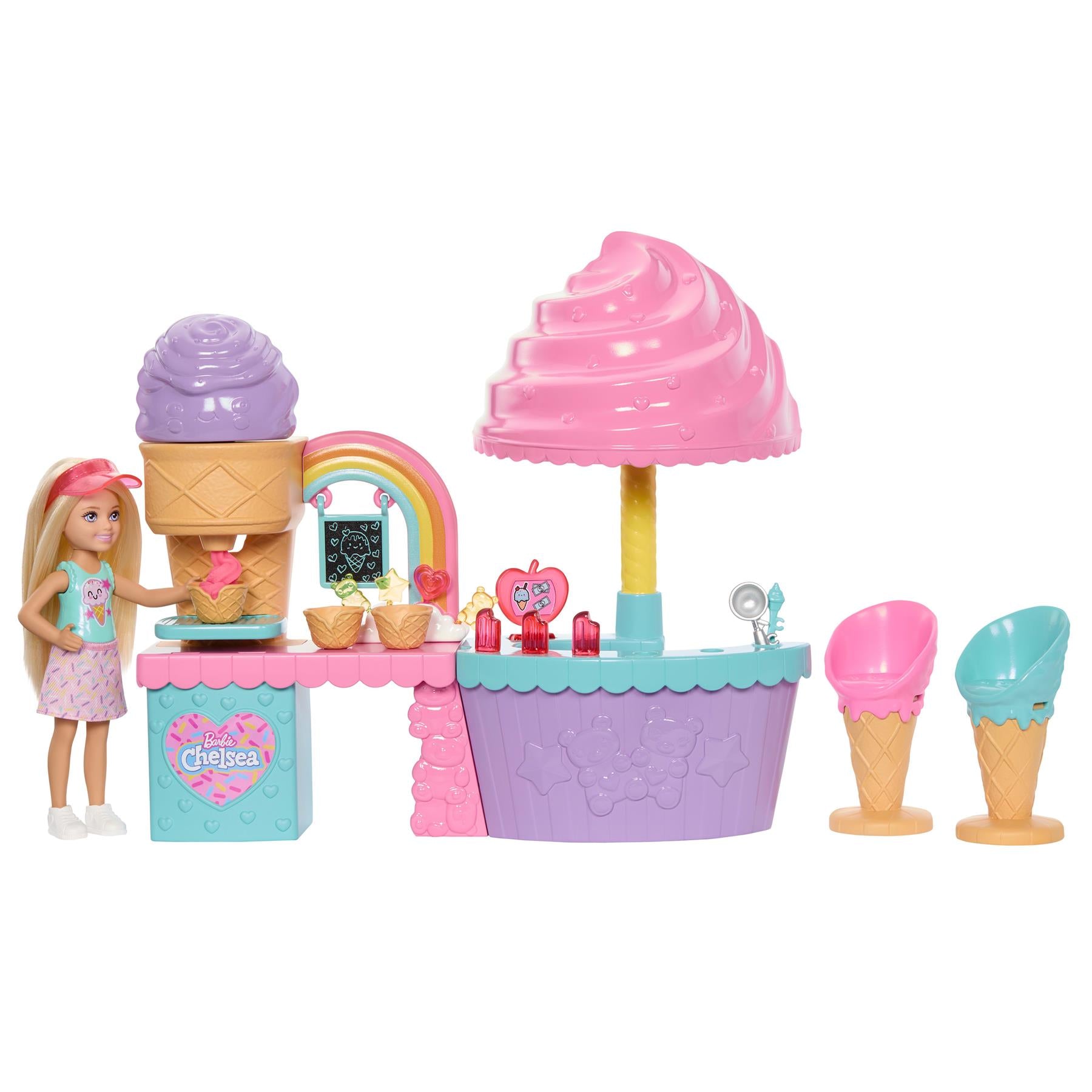 Barbie Club Chelsea Ice Cream Shop Playset
