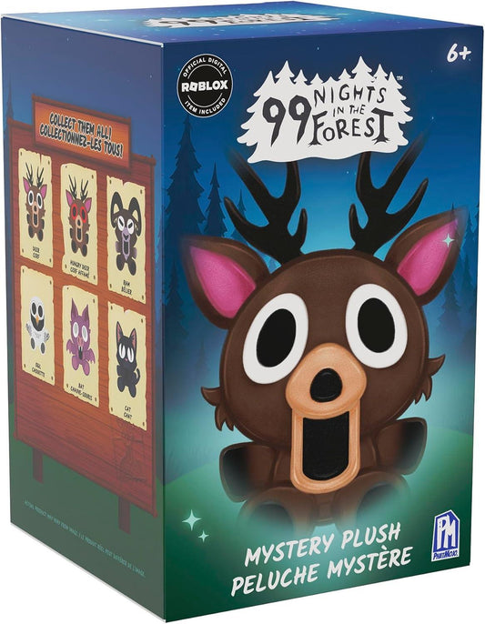99 Nights in the Forest 5.5 Inch Mystery Collectible Plush with Roblox DLC Code