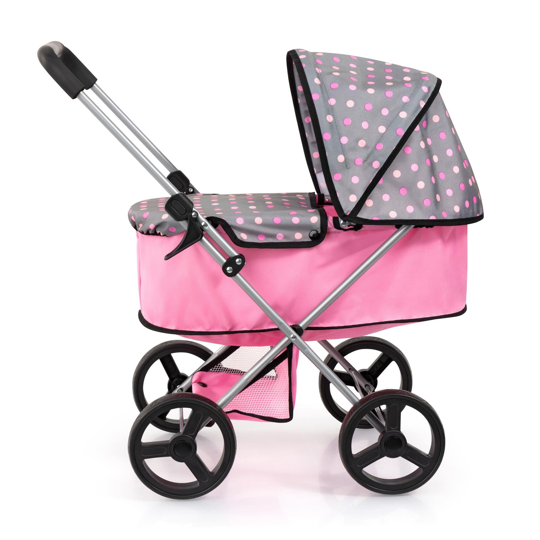 Bayer Go Doll Pram - Pink