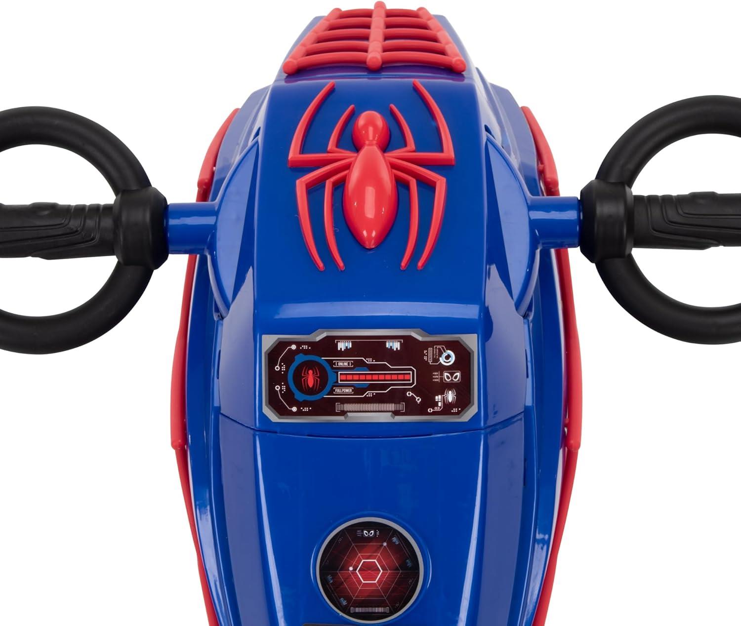 Huffy Spider-Man Battery-Operated Motorcycle Bike
