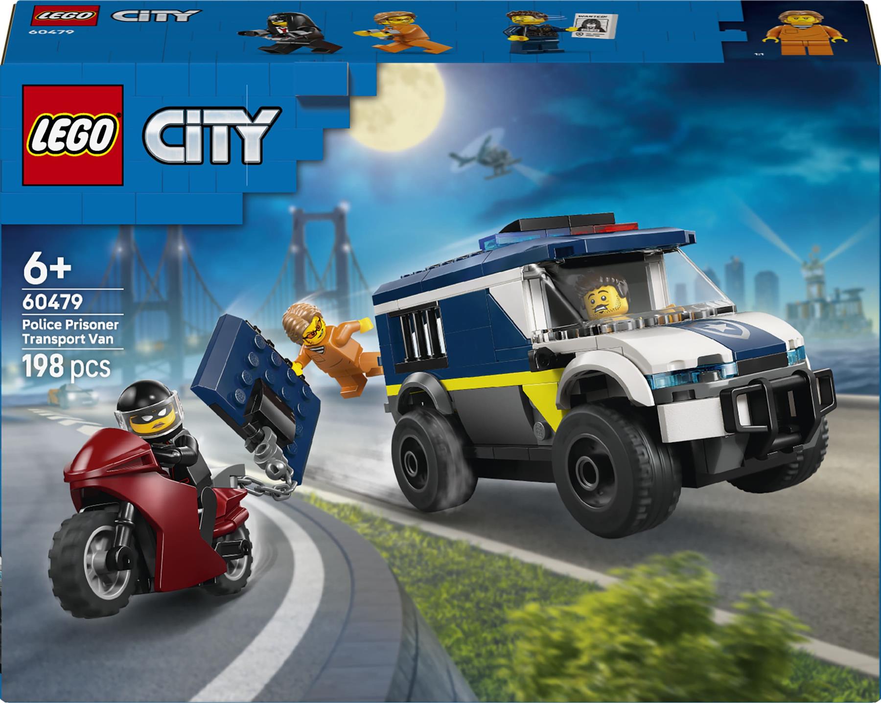 LEGO City Police Prisoner Transport Van Toy 60479