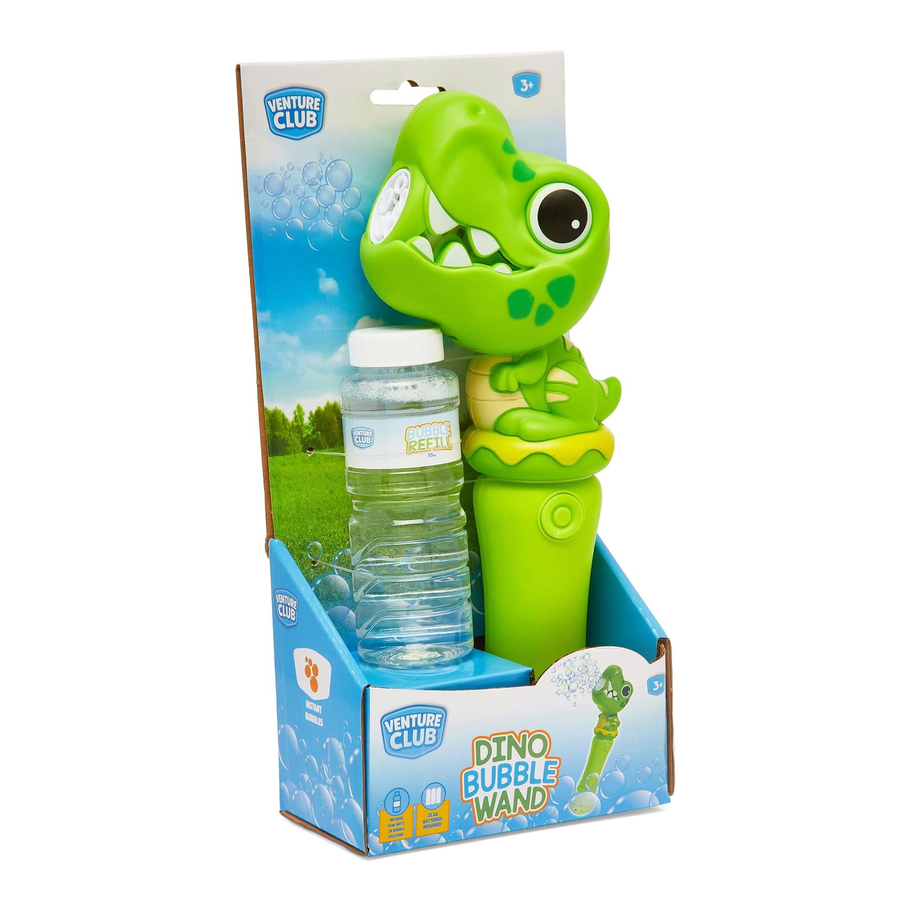 Venture Club Dino Bubble Wand