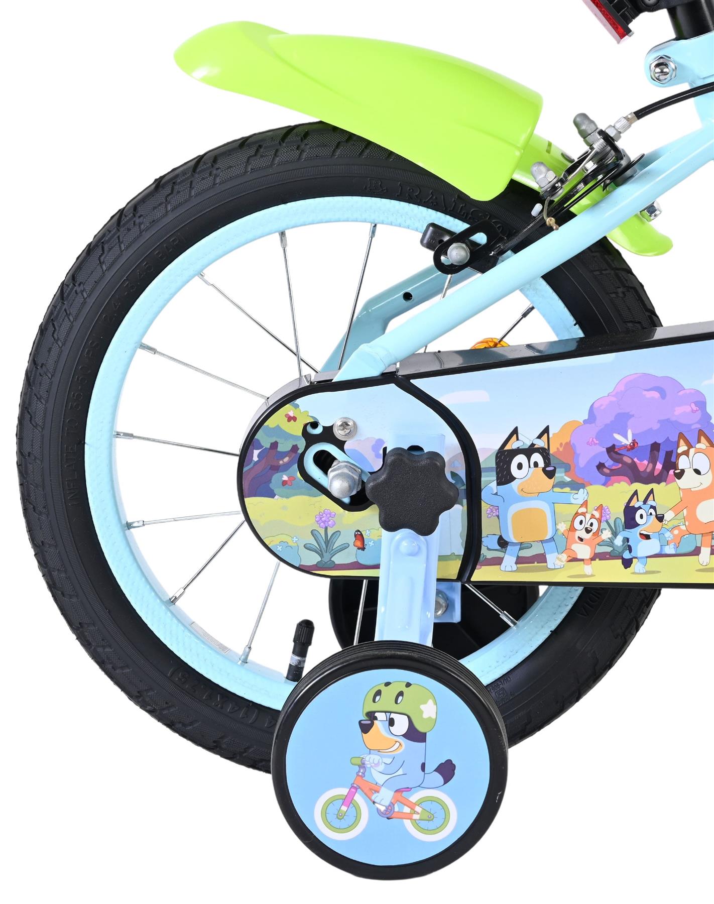 Bluey Children's 14 Inch Bike - Blue