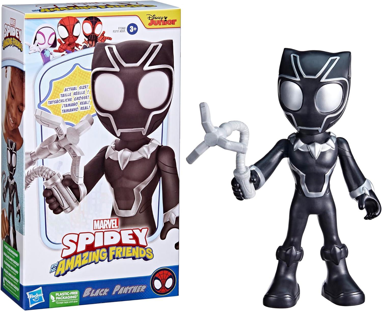 Spidey & His Amazing Friends Supersized Hero Figure - Black Panther