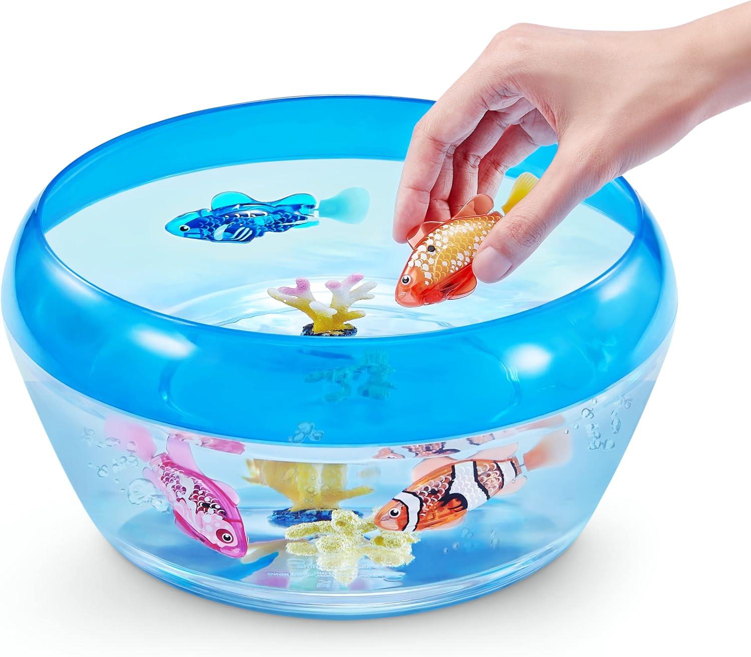 Zuru Robo Alive Fish 2 Pack - Blue & Red