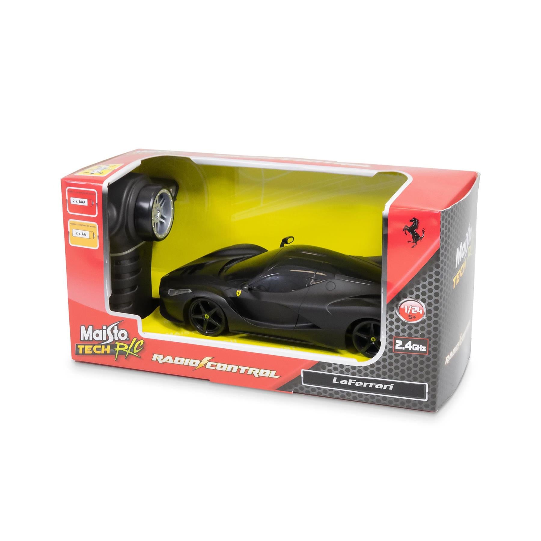 Maisto Tech R/C Ferrari LaFerrari: 1:24 Scale Remote Control Car