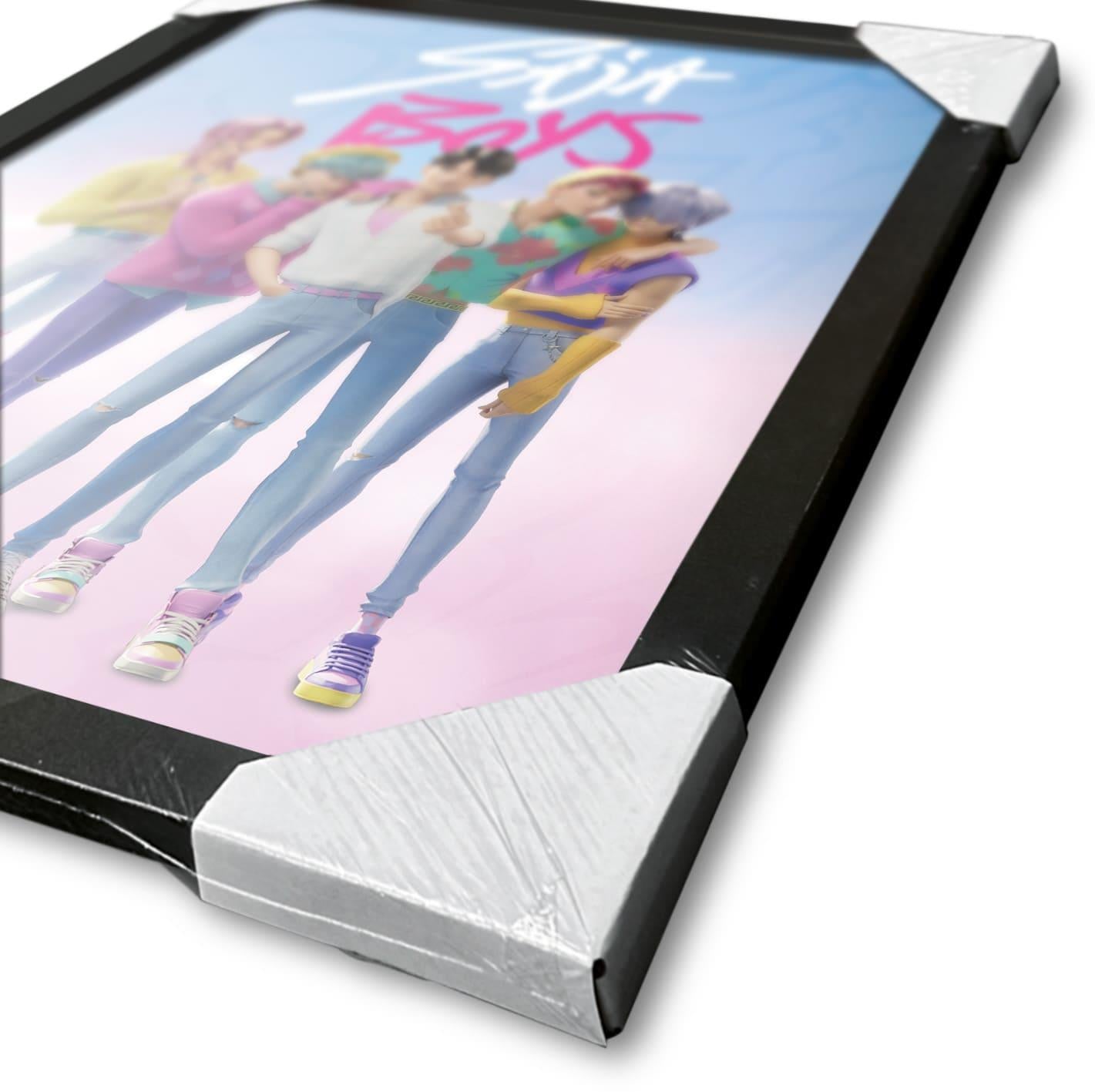 K-POP Demon Hunters SAJA Boys Framed Collector Print