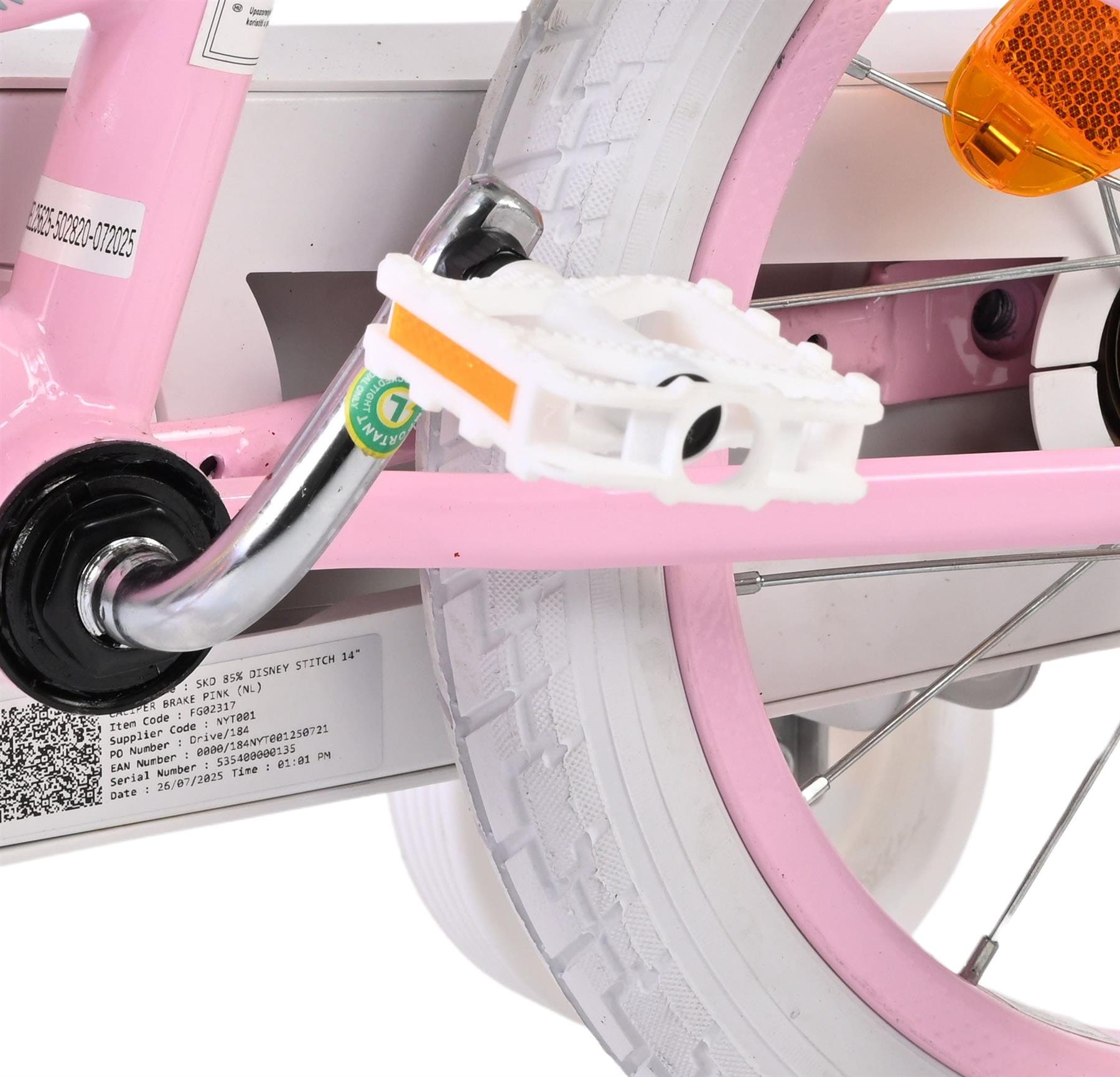 Disney Stitch Children's 16 Inch Bike - Pink