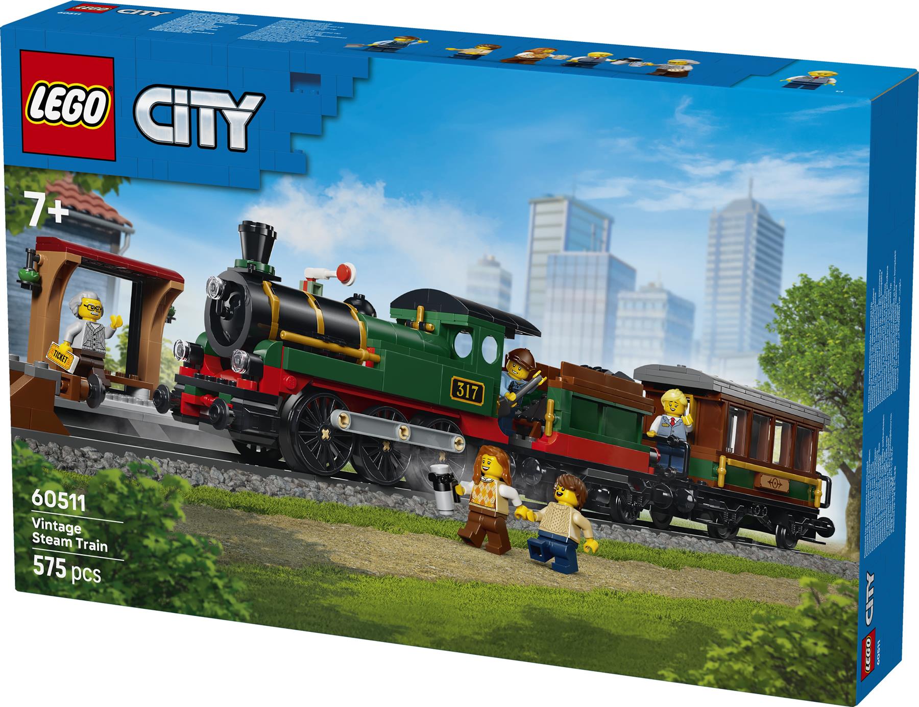 LEGO City Vintage Steam Train 60511