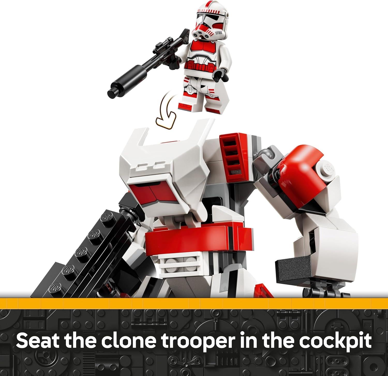 LEGO Star Wars Clone Shock Trooper Mech 75448