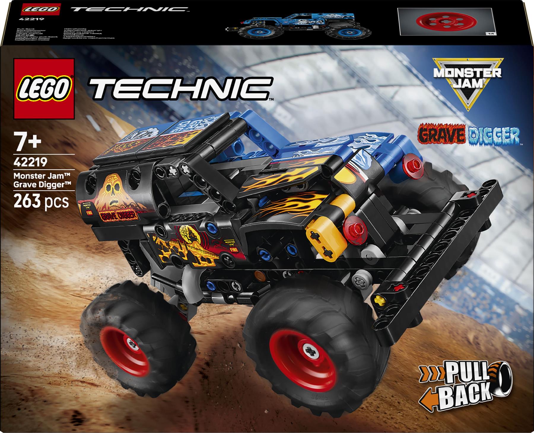 LEGO Monster Jam Grave Digger Fire & Ice 42219