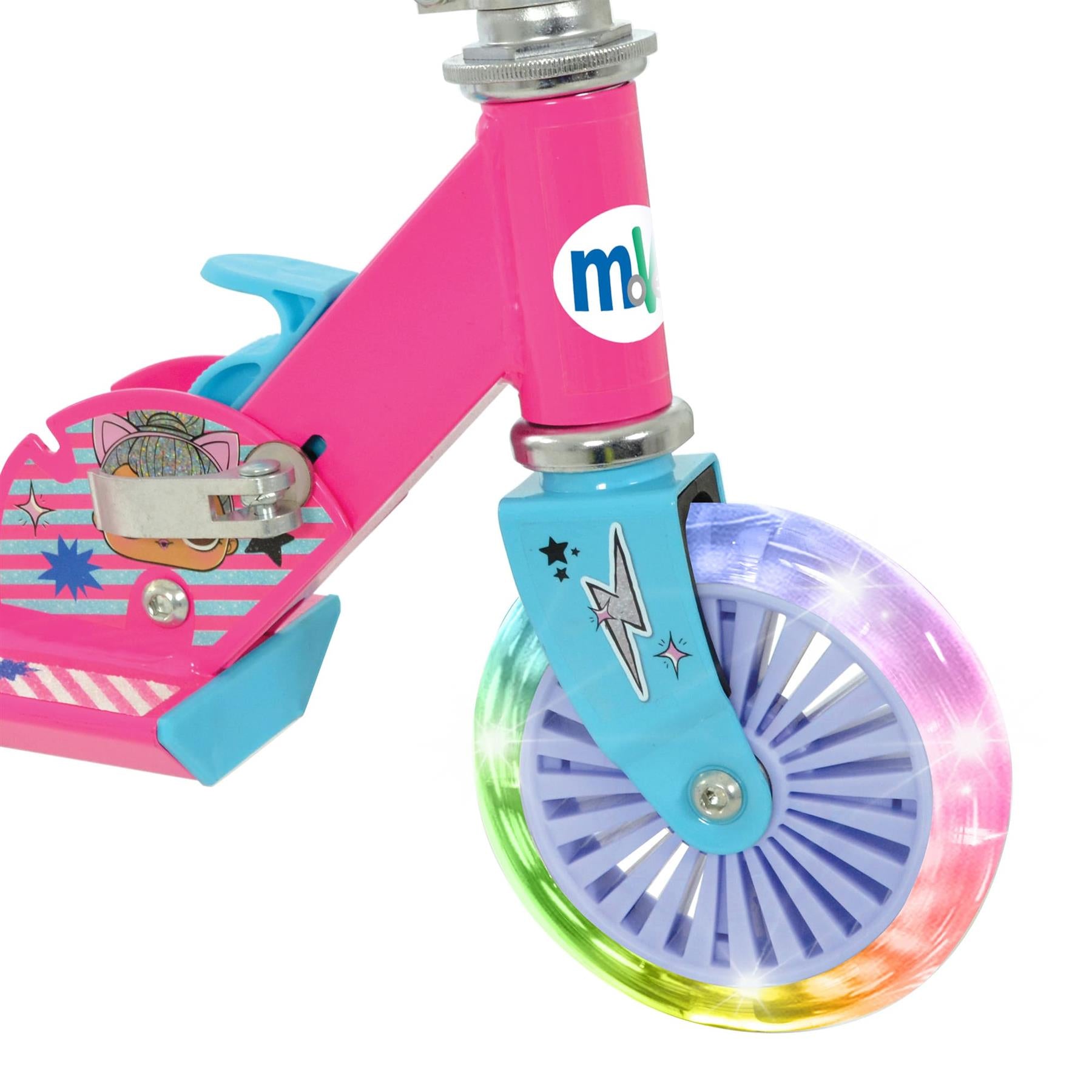 L.O.L. Surprise! Folding Inline Scooter with Light Up Wheels