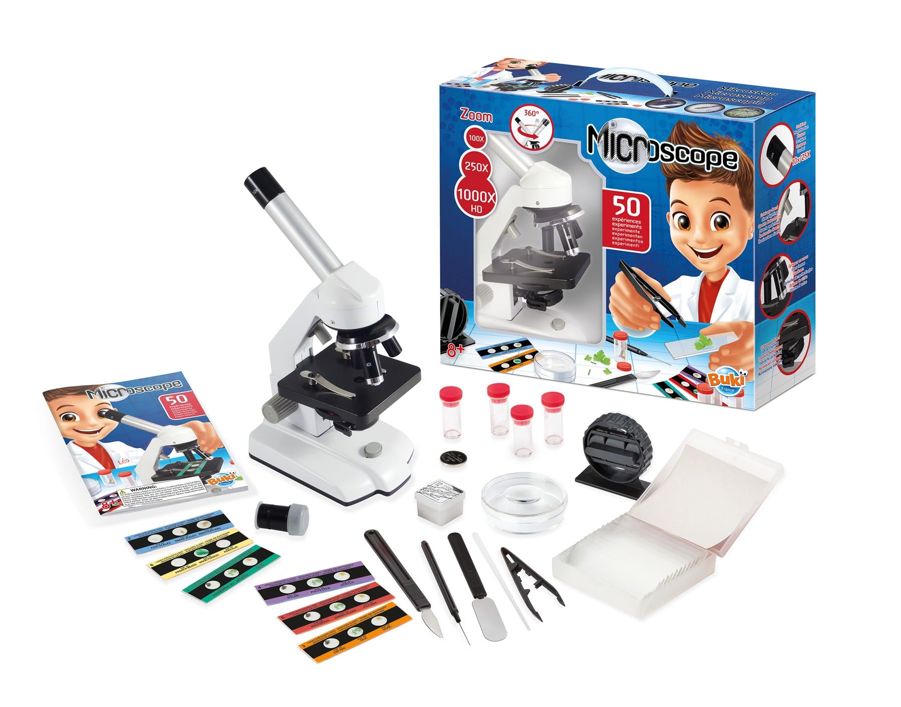 Buki France Microscope 50 Experiments