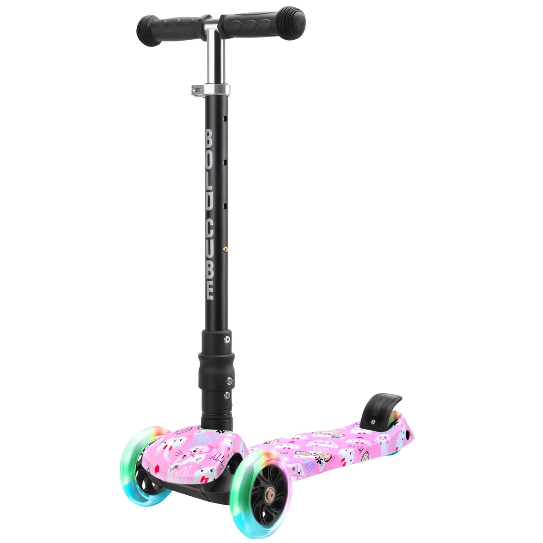 Boldcube Big 3 Wheel Scooter - Kitty Love