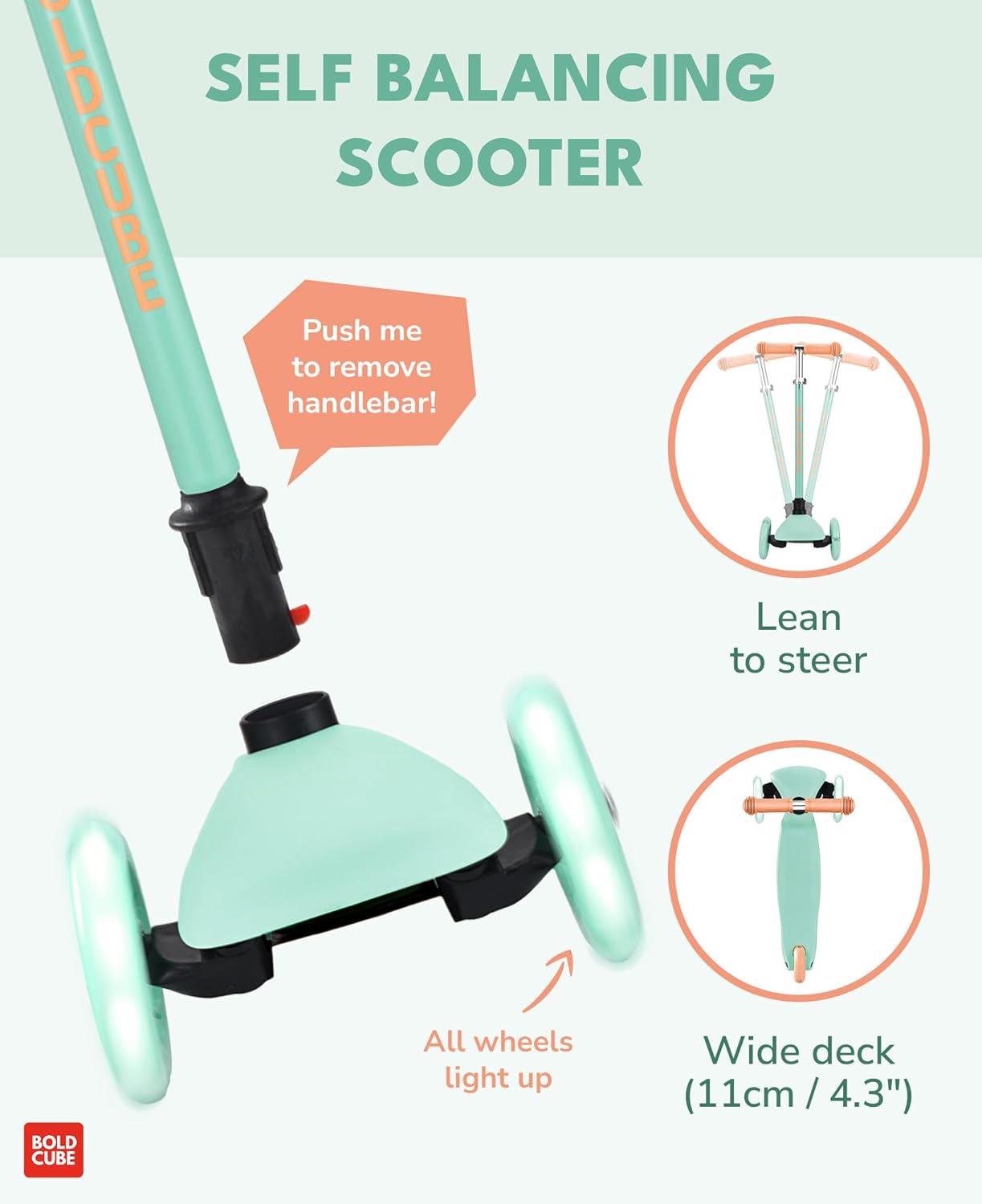 Boldcube Teeny 3 Wheel Scooter - Mint