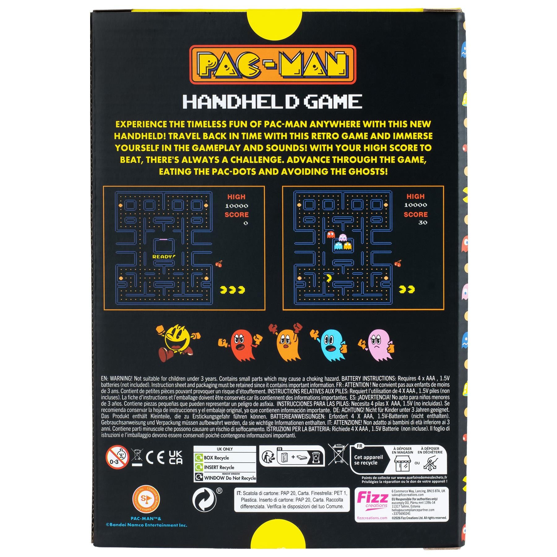 Pac-Man Colour Handheld Game