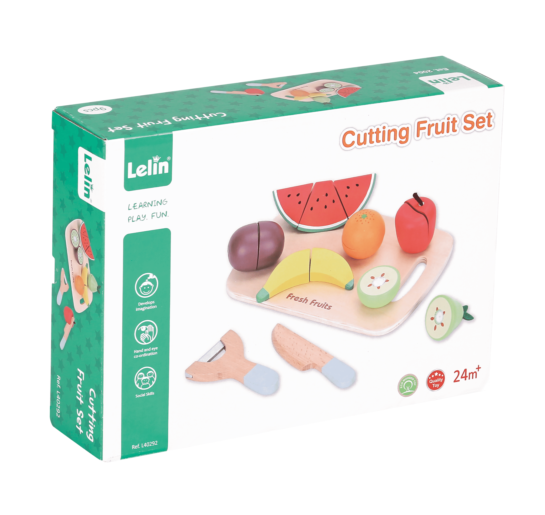 Lelin Wooden Fruit Cut Ups