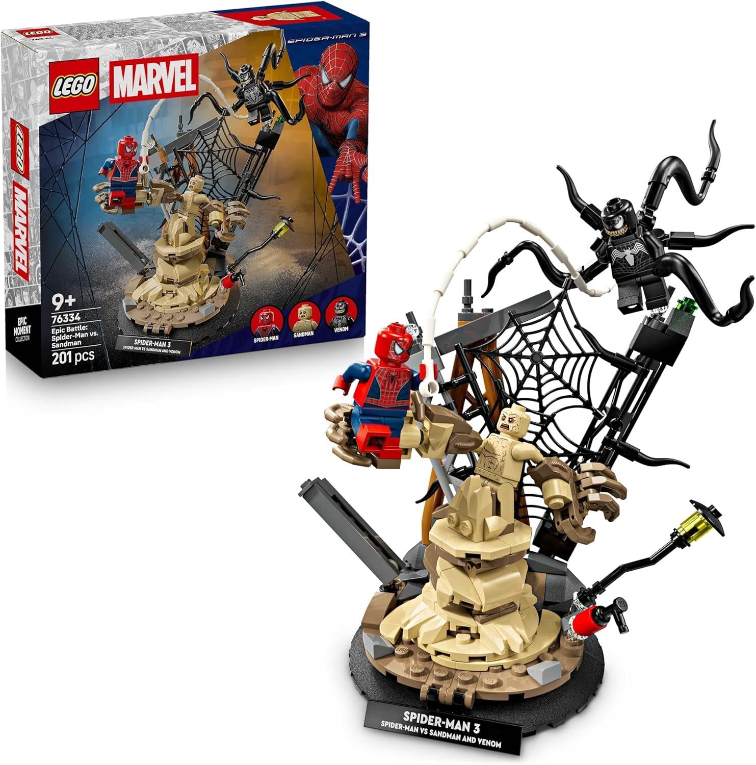 LEGO Marvel Epic Battle: Spider-Man vs. Sandman 76334