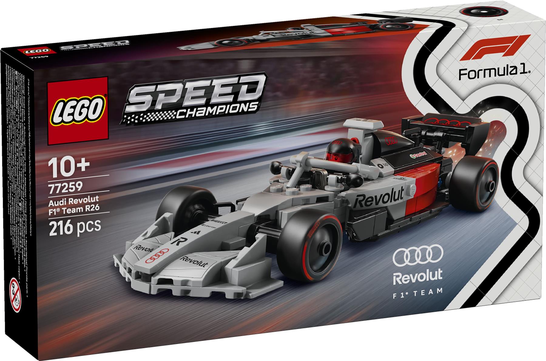 LEGO Speed Champions Audi Revolut F1 Team R26 Race Car 77259