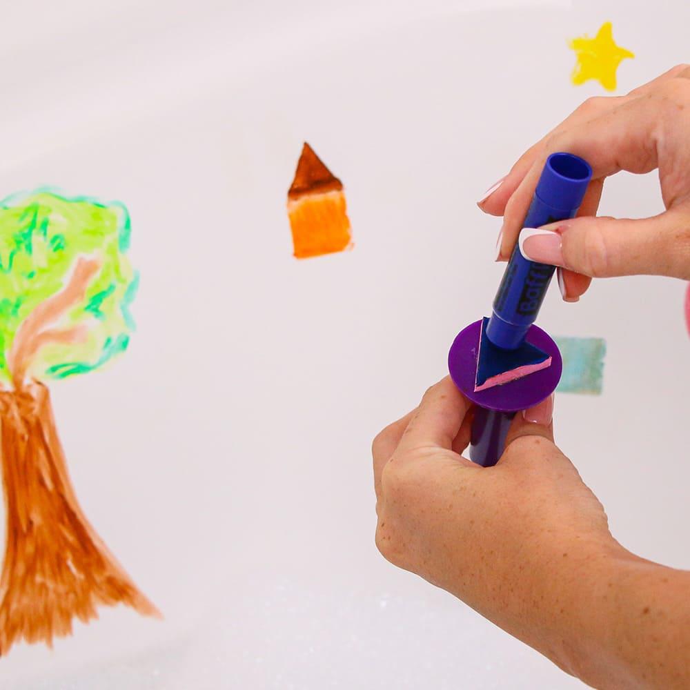 Zimpli Baff - Bath Paints Activity Set and Colouring Book