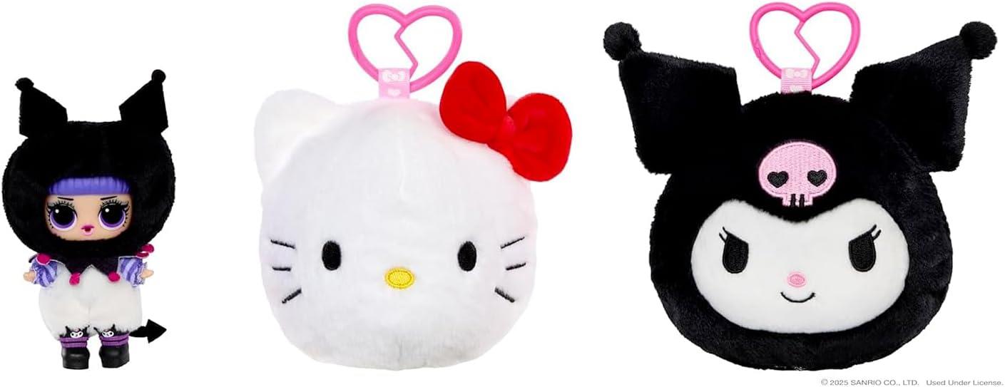 L.O.L. Surprise! Loves Hello Kitty Reversible Plush Surprise Assortment