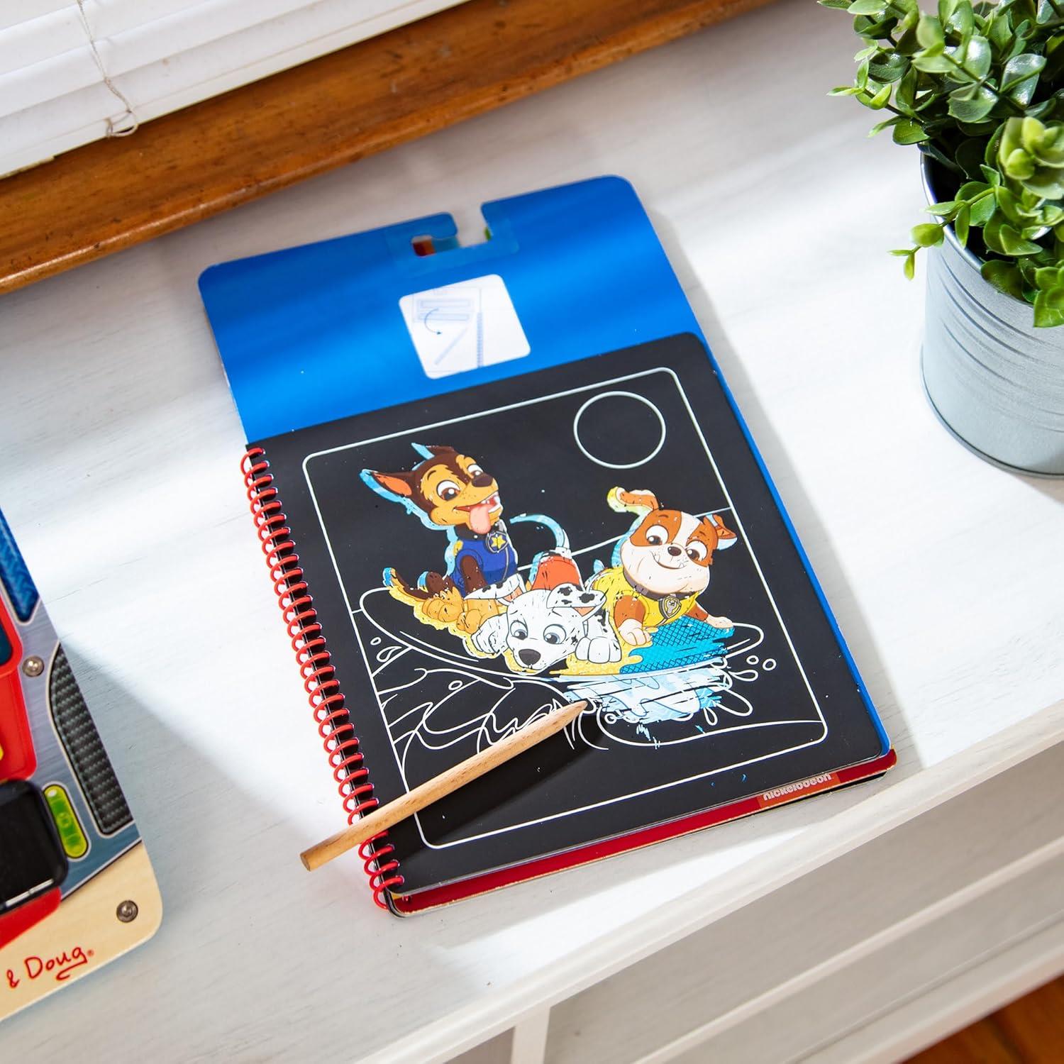 Melissa and Doug PAW Patrol Scratch Art Pad - Chase
