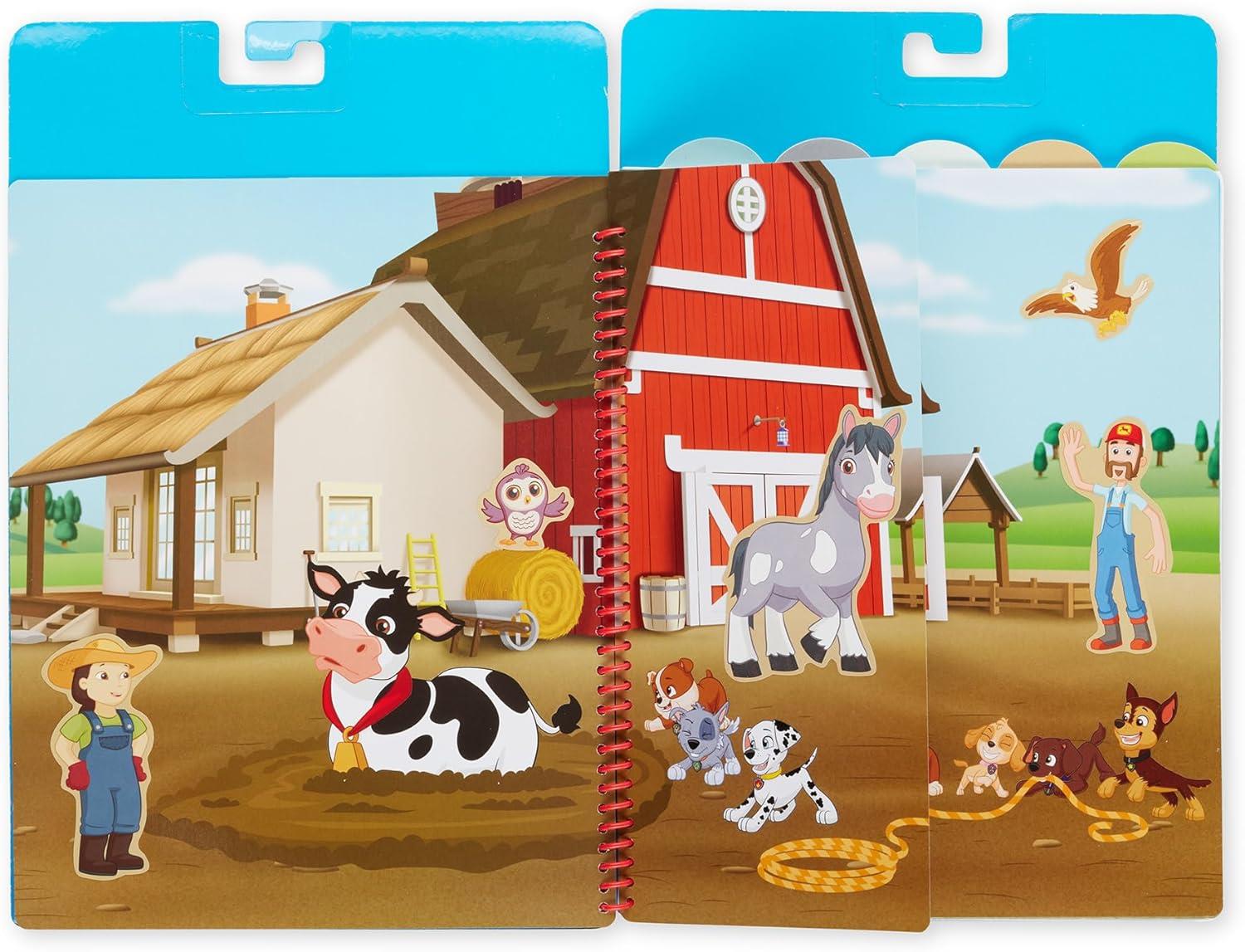 Melissa & Doug PAW Patrol Restickable Stickers Adventure Bay