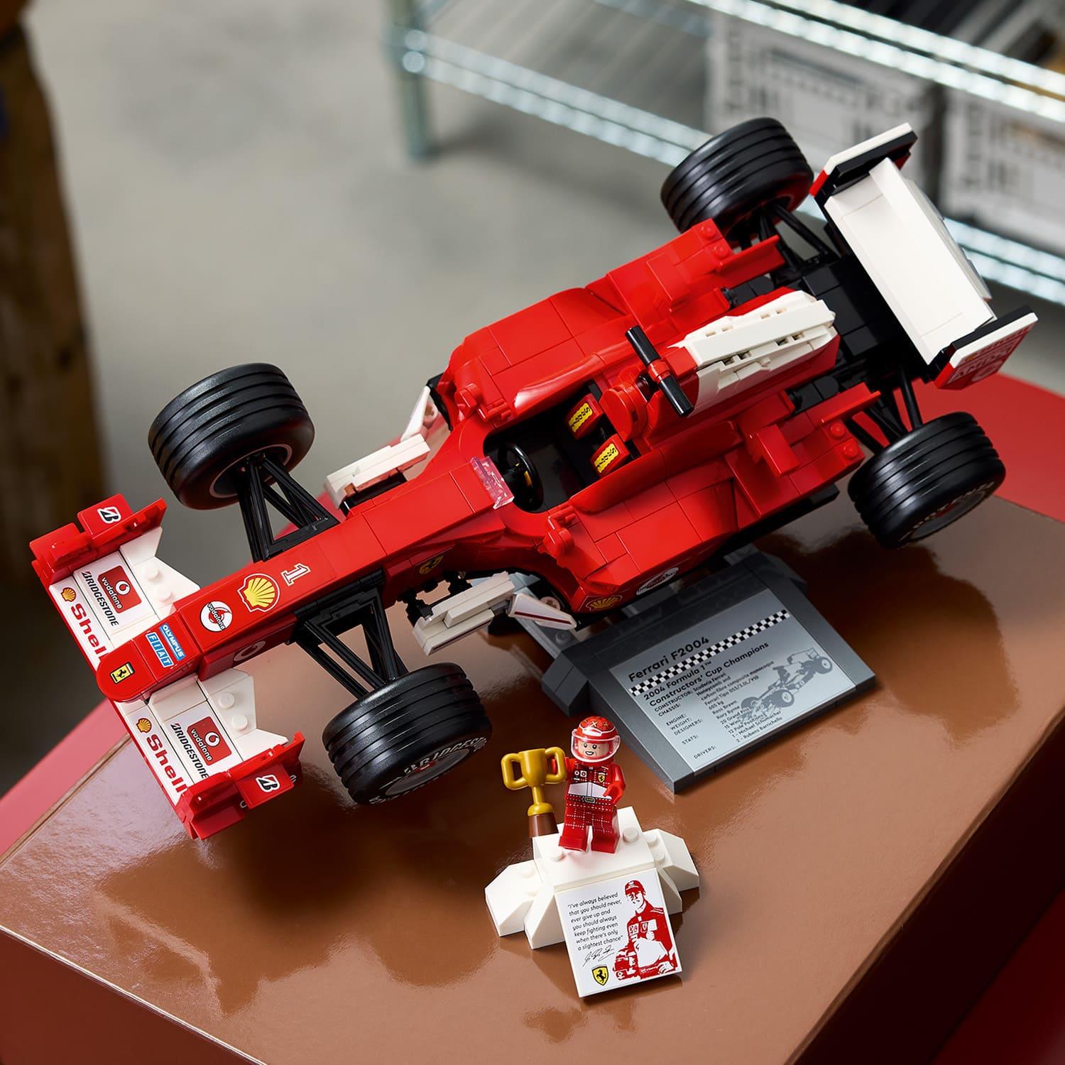 LEGO Icons Ferrari F2004 & Michael Schumacher 11375