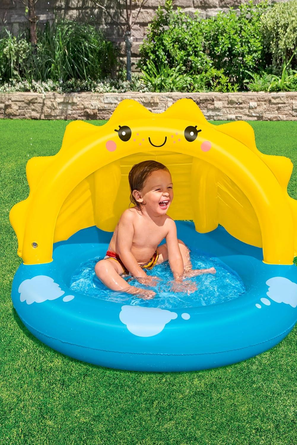 Bestway Sunny Days Shaded Kiddie Pool