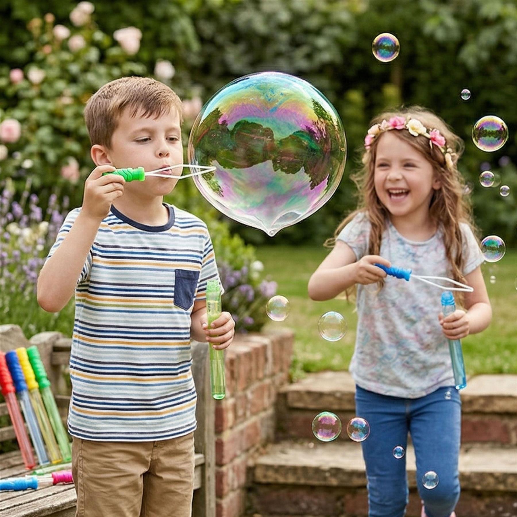 Venture Club 12 Pack of Bubble Wands