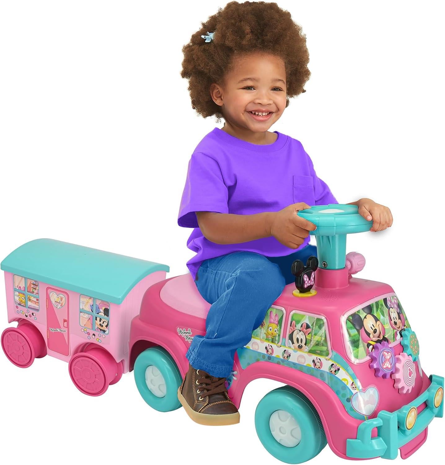 Disney Minnie's Lights 'n' Sounds Van with Camper Trailer