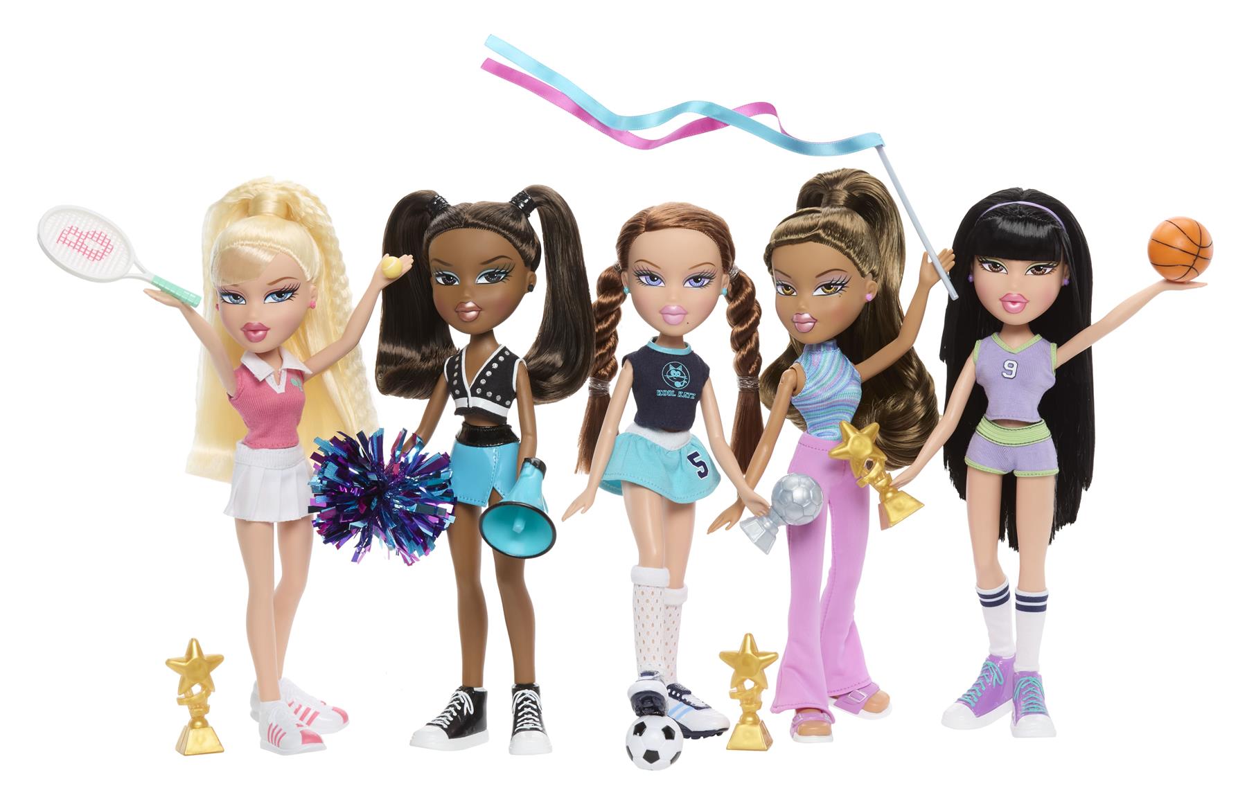 Bratz Play Sportz Doll Sasha - Cheerleader