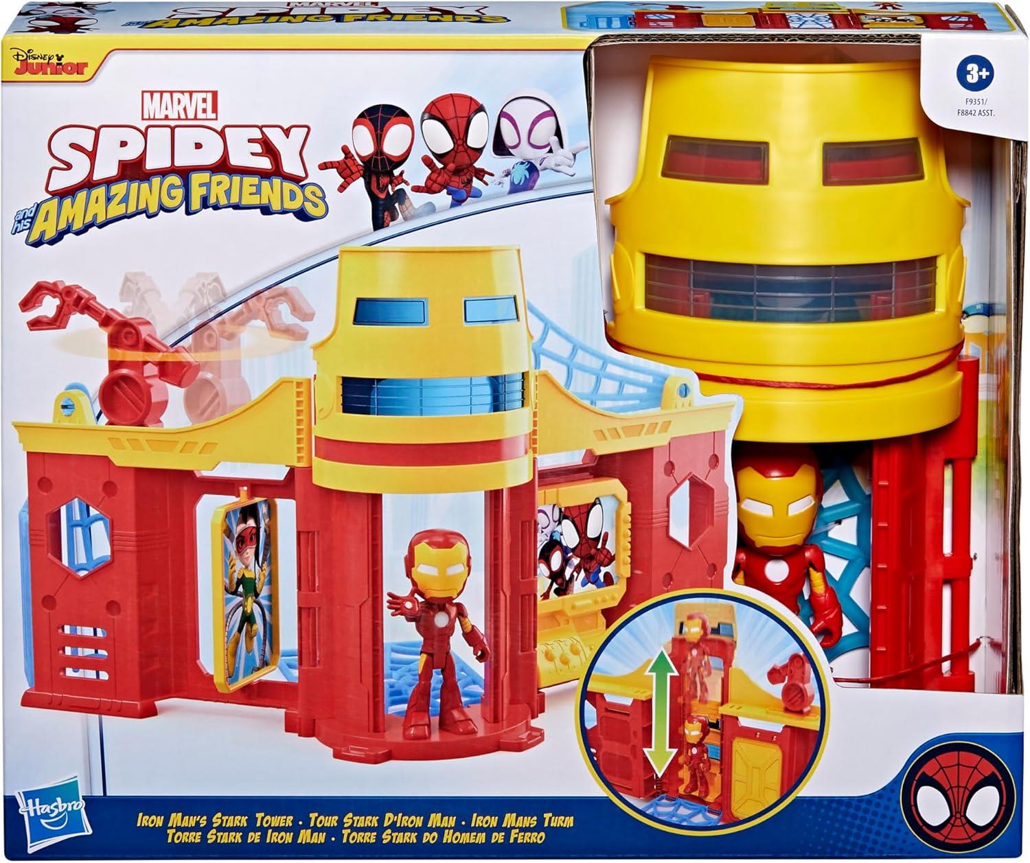 Marvel Spidey & His Amazing Friends Stark Tower Playset