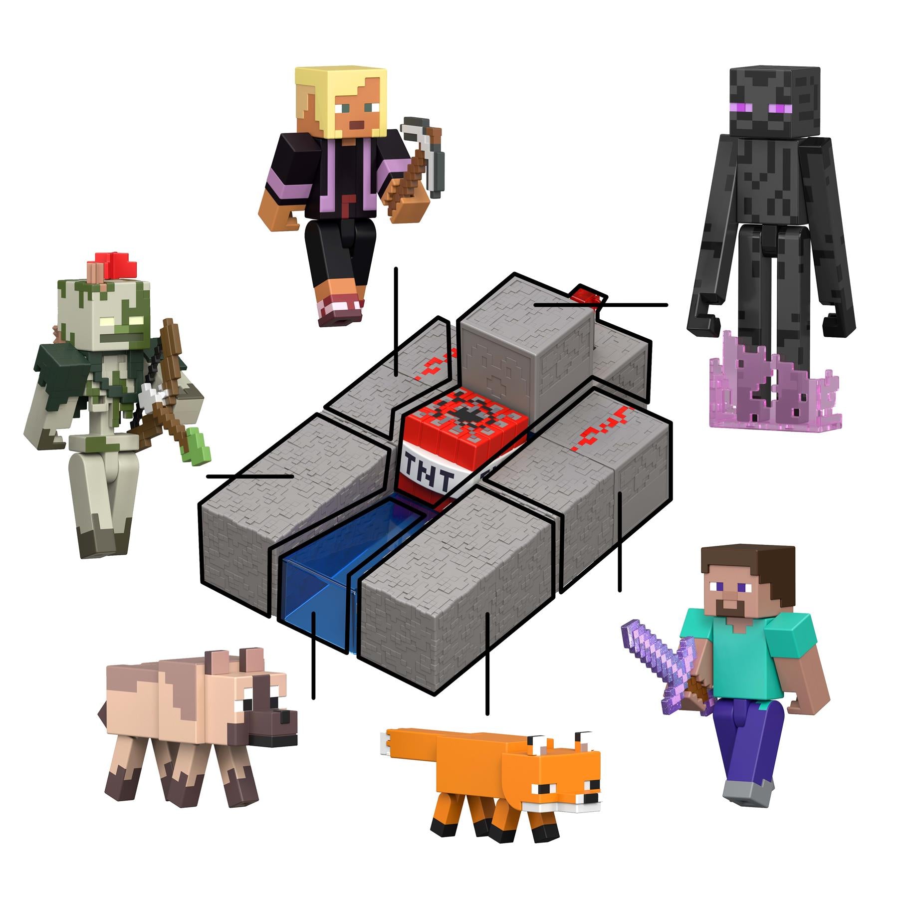 Minecraft 3.25 Inch Action Figure - Steve
