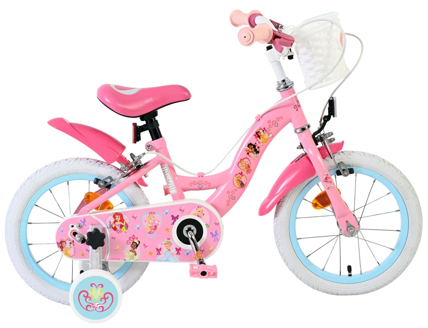 Disney Princess Children's 16 Inch Bike - Pink