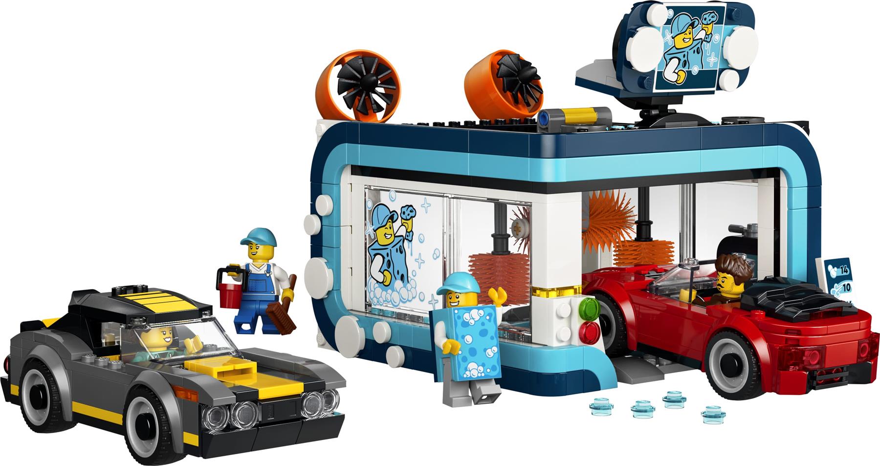 LEGO City Drive-Through Car Wash 60497