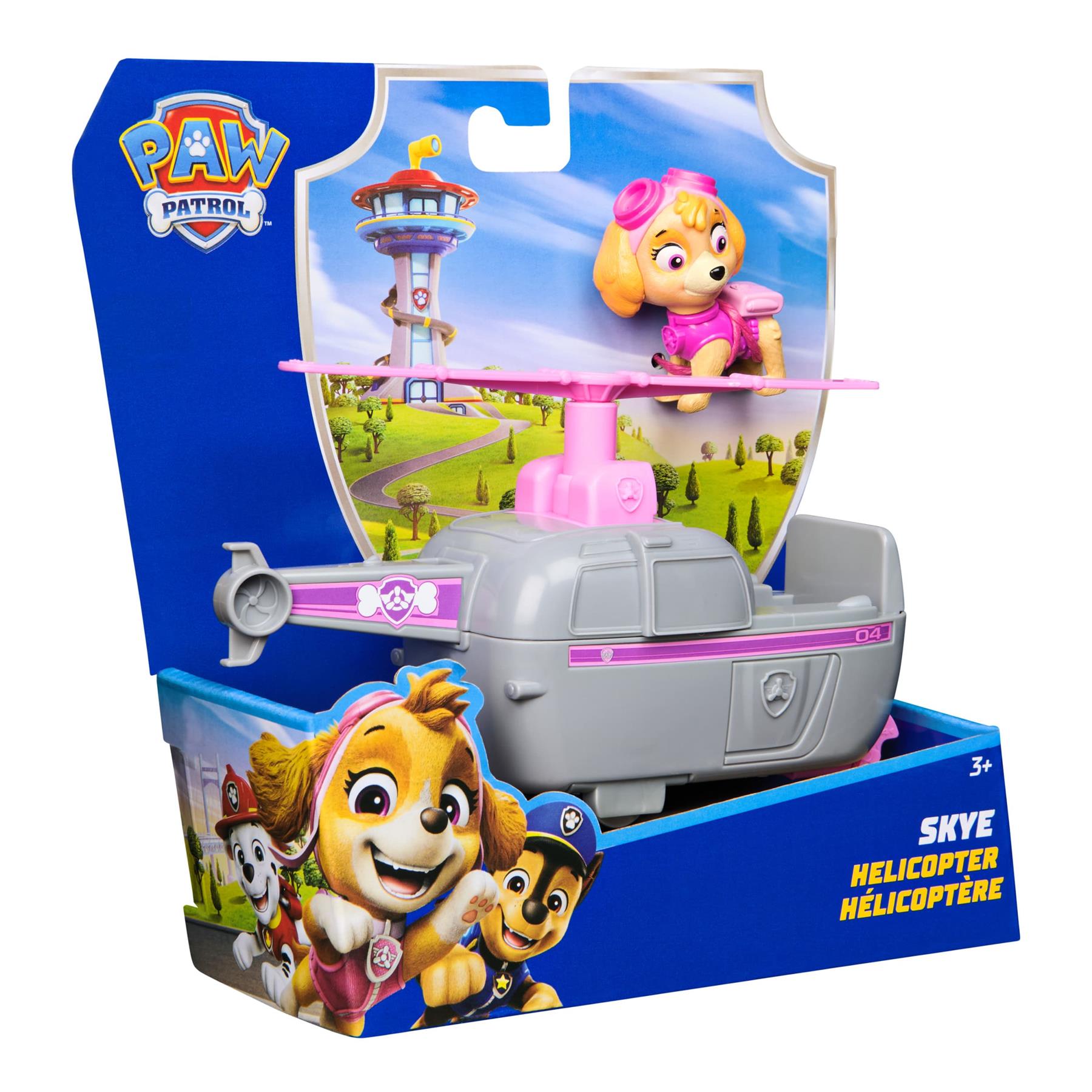 PAW Patrol Core Vehicle - Skye & Helicopter