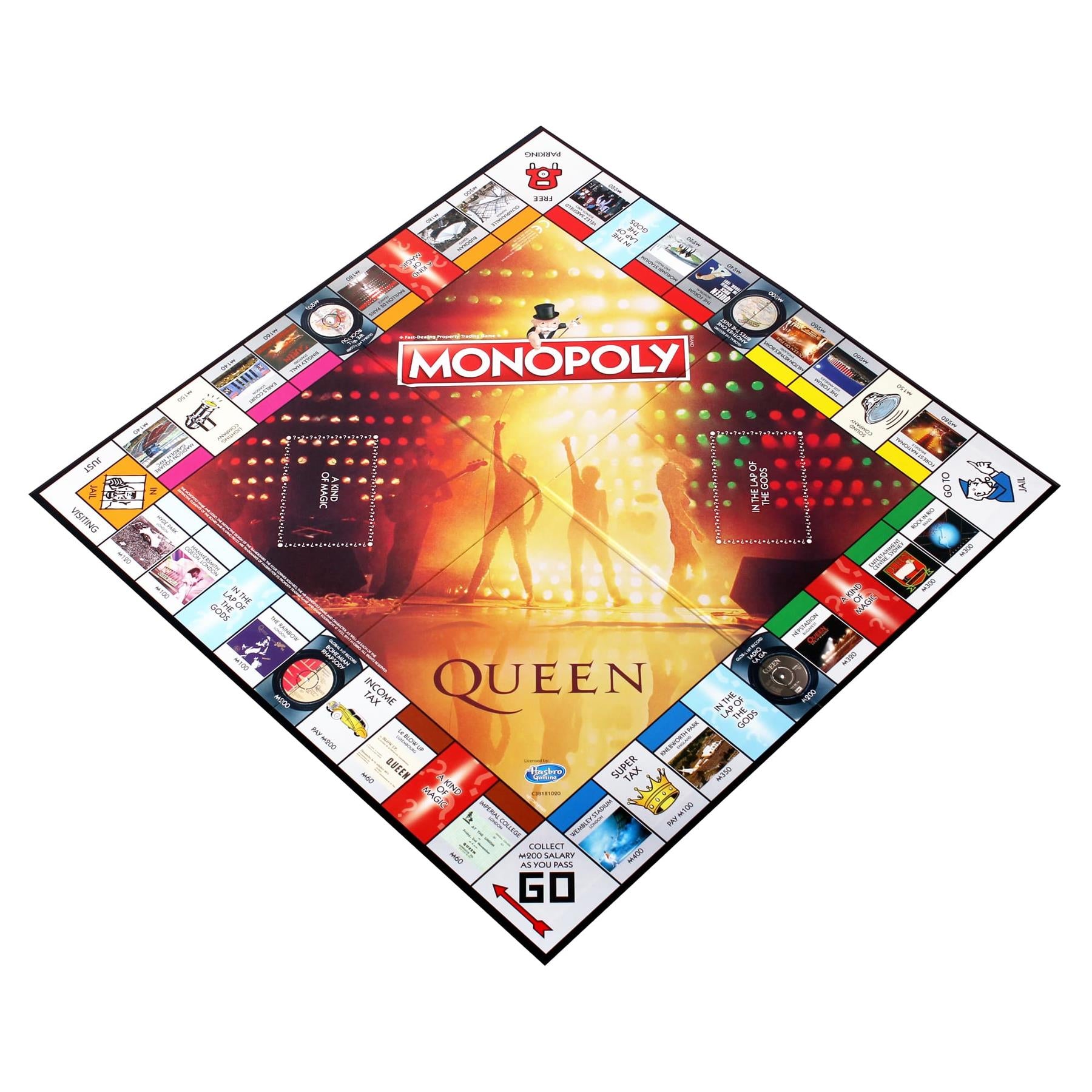 Monopoly Queen Game Board