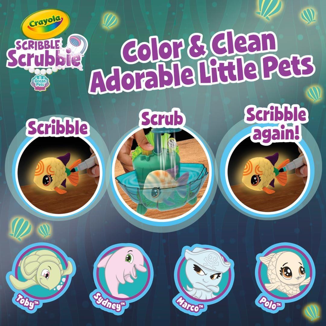 Crayola Scribble Scrubbie Deep Lagoon Playset