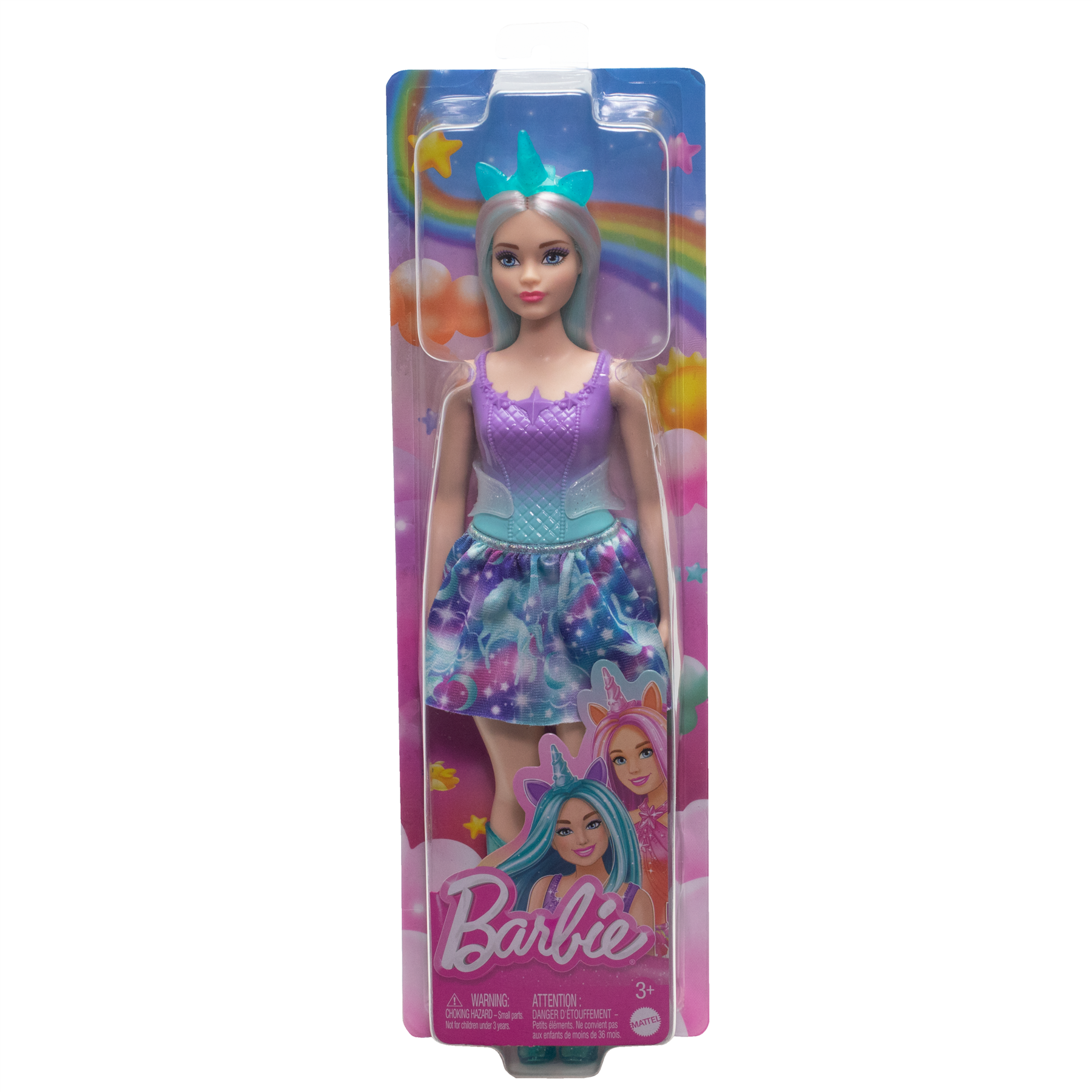 Barbie Unicorn Doll Assortment - Green Hair