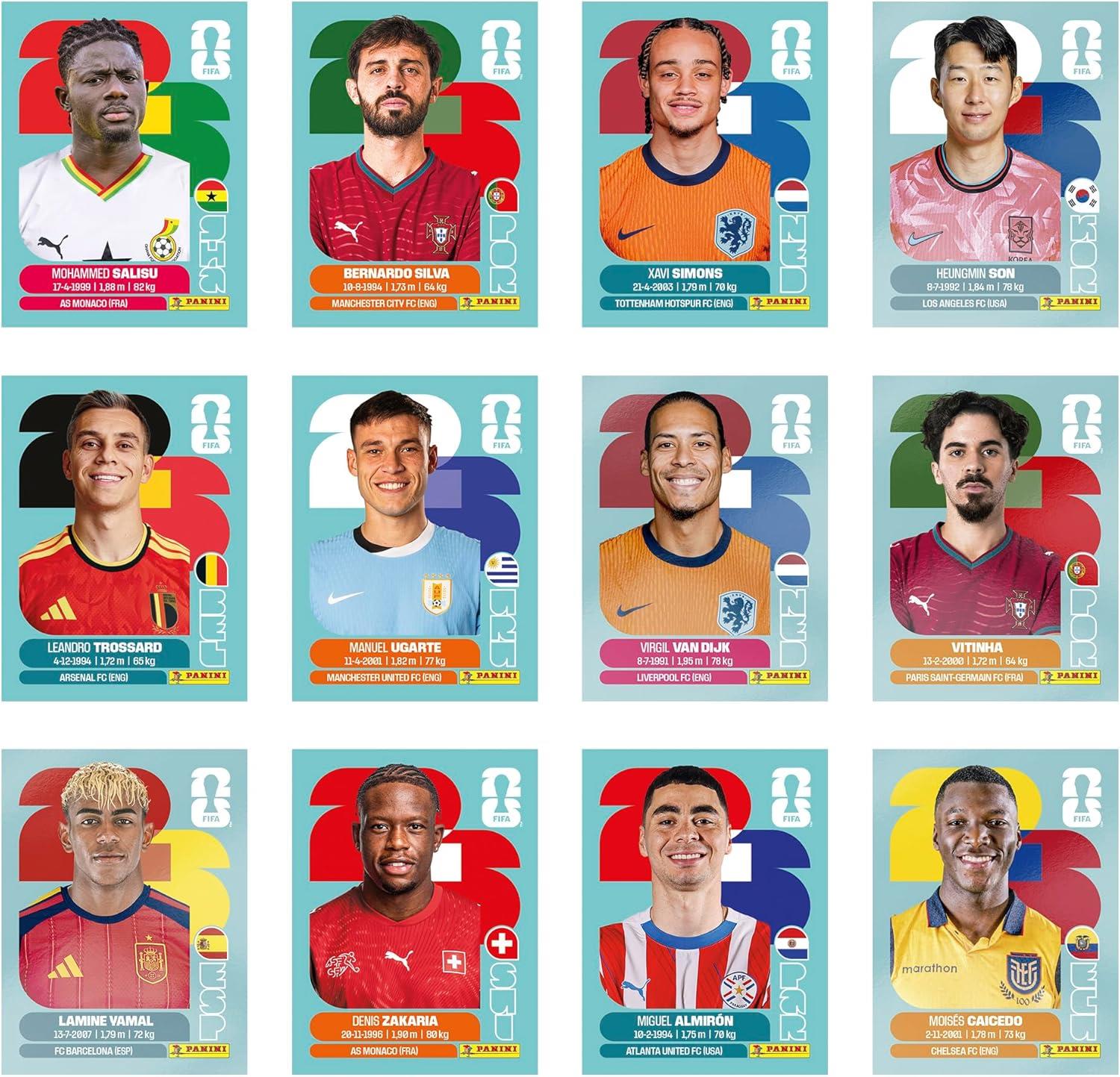 FIFA World Cup 2026 Sticker Collection Packs x 50